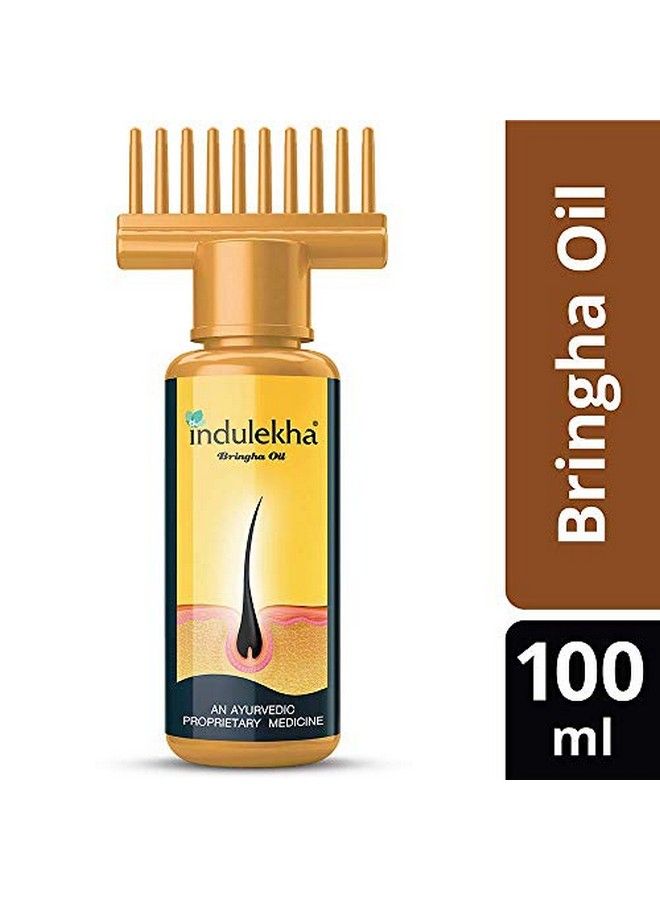 Bringha Oil Reduces Hair Fall And Grows New Hair 100% Ayurvedic Oil 100 Ml