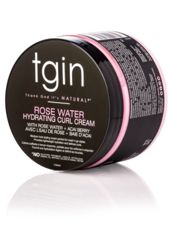 Rose Water Hydrating Curl Cream