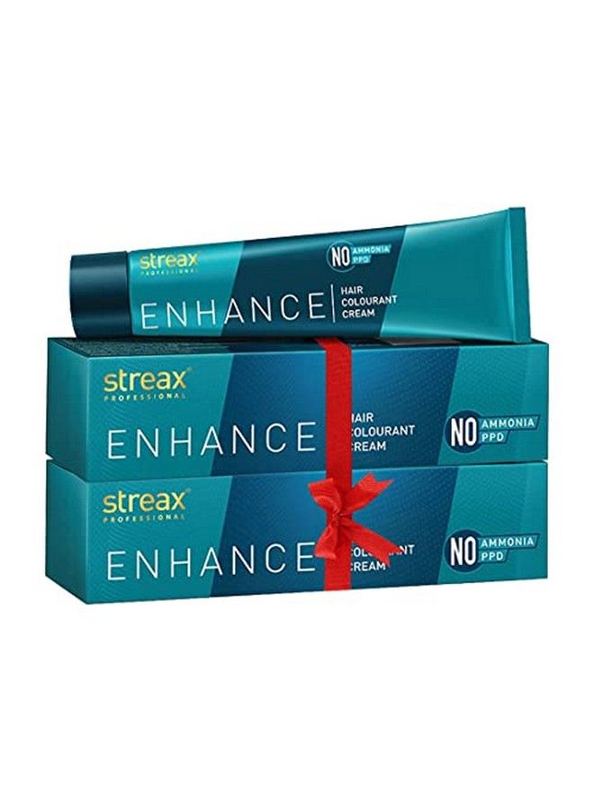 Professional Enhance Hair Colourant Cream 90 G Dark Brown No3 Pack Of 2