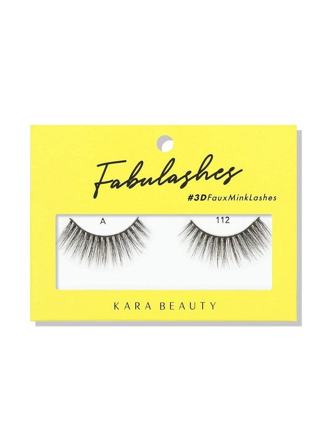 Fabulashes 3D Faux Mink False Eyelashes Style A112