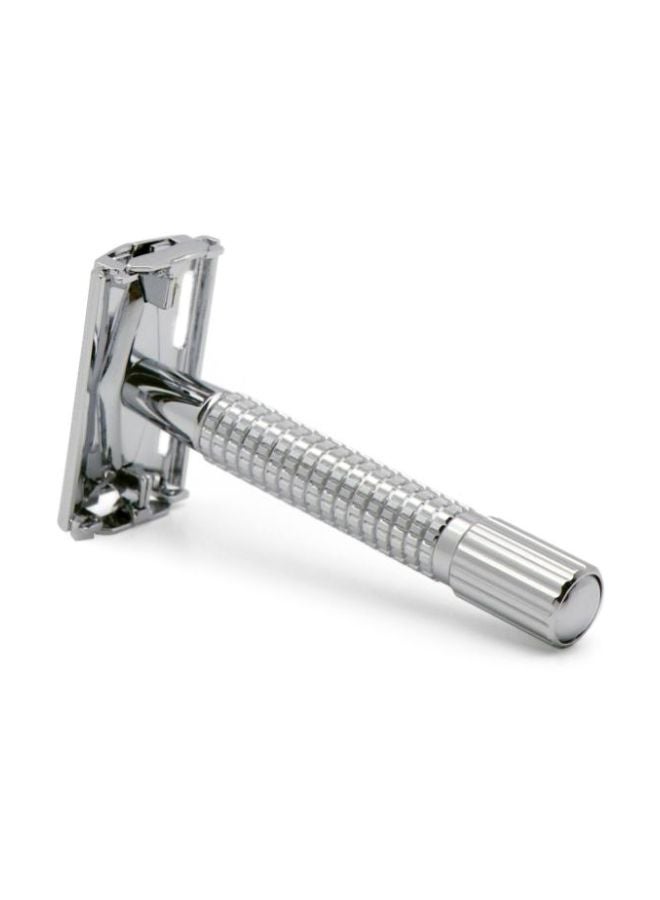 Double Edge Safety Razor Silver
