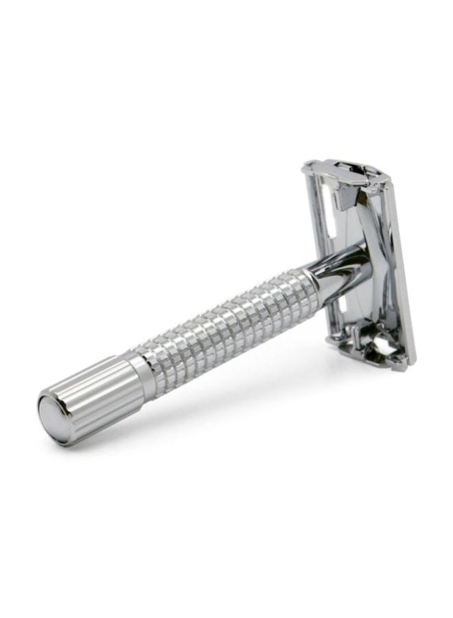 Double Edge Safety Razor Silver