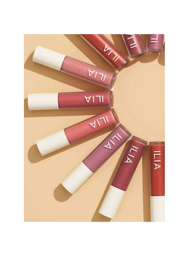 Balmy Gloss Tinted Lip Oil ; Non Toxic Cruelty Free Clean Beauty (Linger ; Berry Mauve)