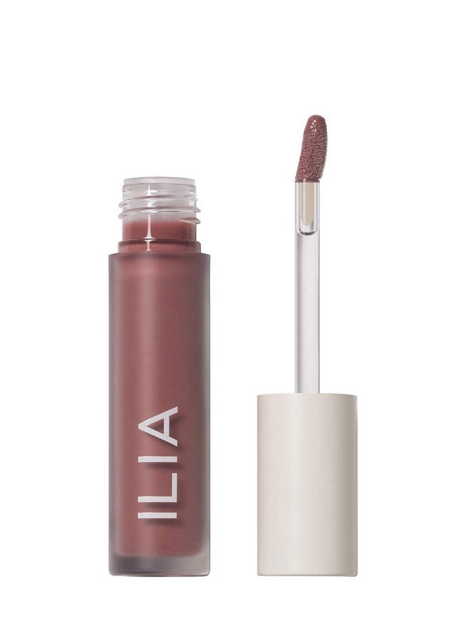 Balmy Gloss Tinted Lip Oil ; Non Toxic Cruelty Free Clean Beauty (Linger ; Berry Mauve)