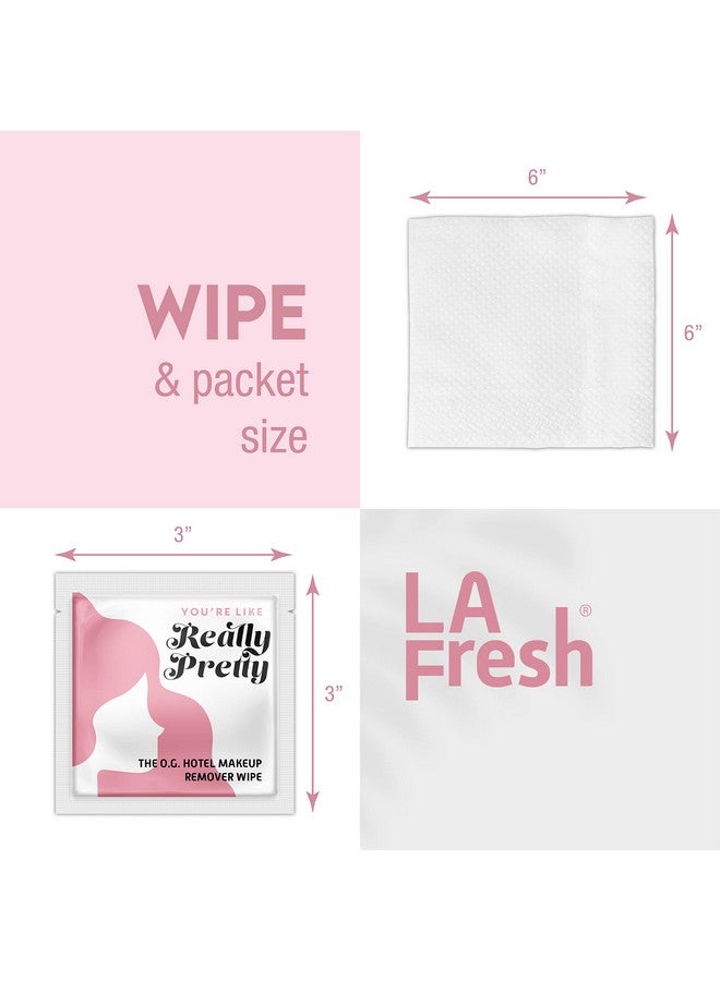 A Fresh Makeup Remover Facial Cleansing Wipes Waterproof Makeup Face Cleansing Wipes With Vitamin E Pack Of 50Ct Facial Wipes Skin Care Travel Essentials