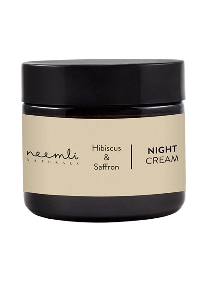 Hibiscus Saffron Night Cream