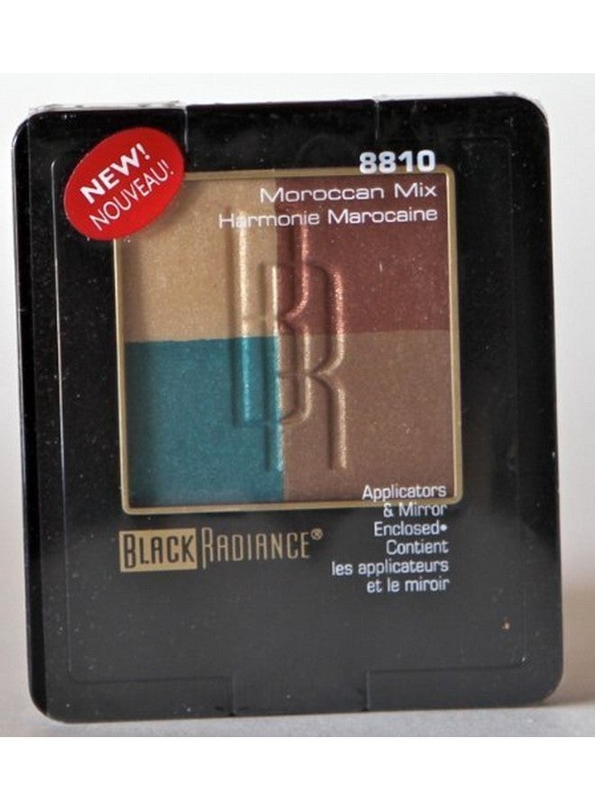 Eyeshadow Palette W;Applicators & Mirror 8810 Moroccan Mix, Beige, Blue, Brown, Red Brown
