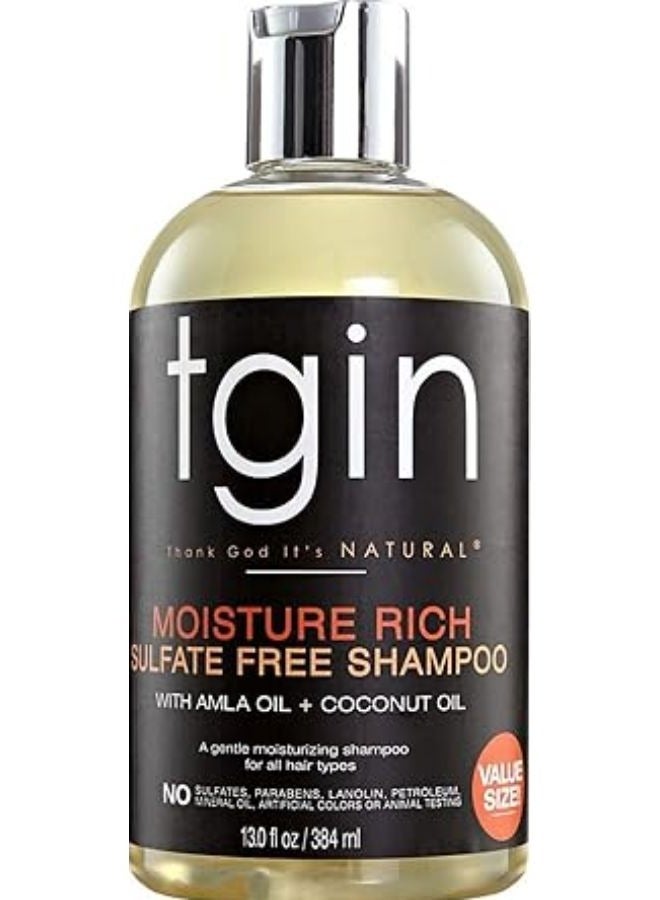 Moisture Rich Sulfate Free Shampoo With Amla Oil + Coconut 384ml