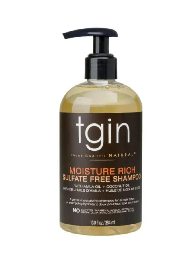 Moisture Rich Sulfate Free Shampoo With Amla Oil + Coconut 384ml