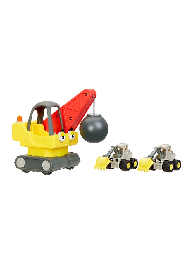 Let’s Go Cozy Coupe™ 3pk Construction Vehicles