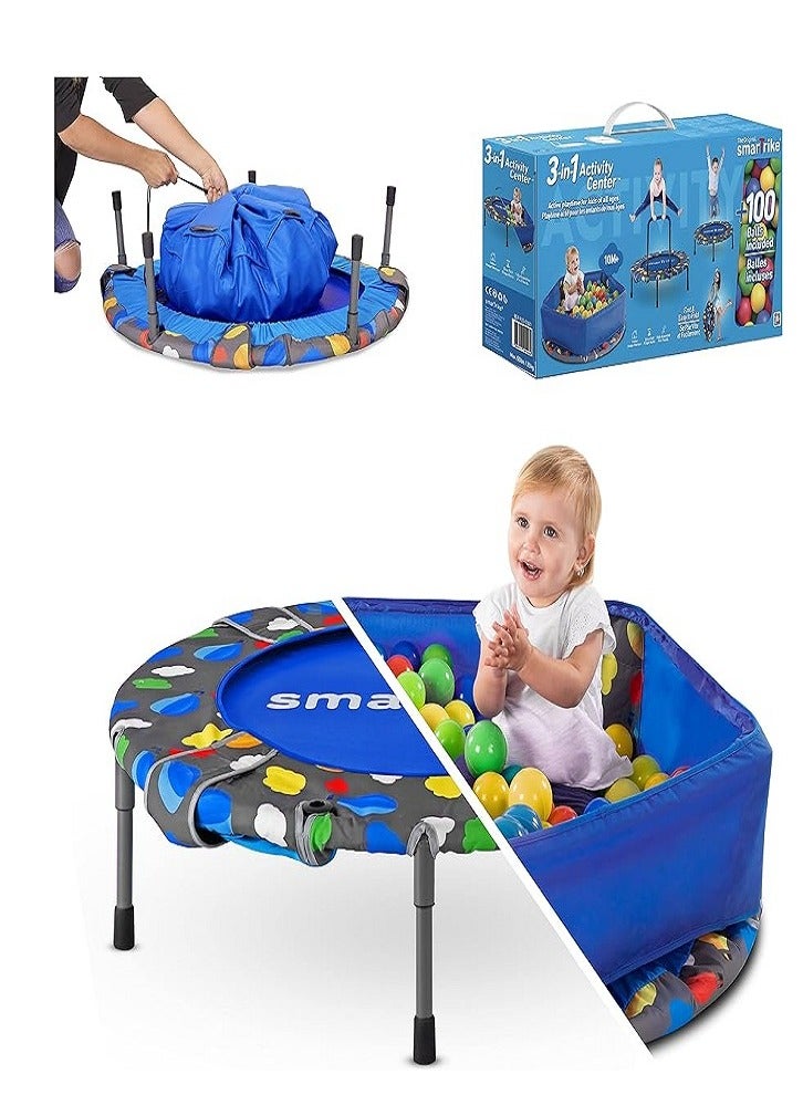 ACTIVITY CENTER 3IN1 TRAMPOLINE