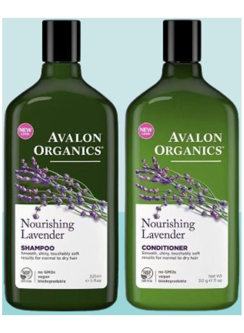 Nourishing Lavender  Shampoo And Conditioner