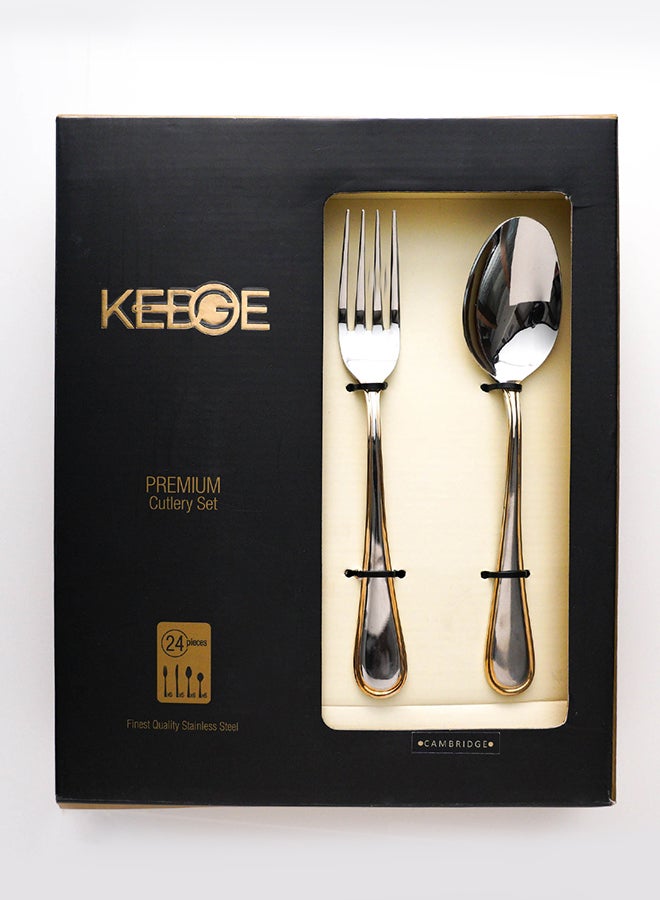 Kedge Cambridge 24 Pcs Cutlery Set (4)