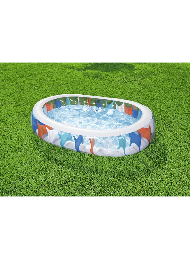 Elliptic Pool -26-54066 234x152x51cm