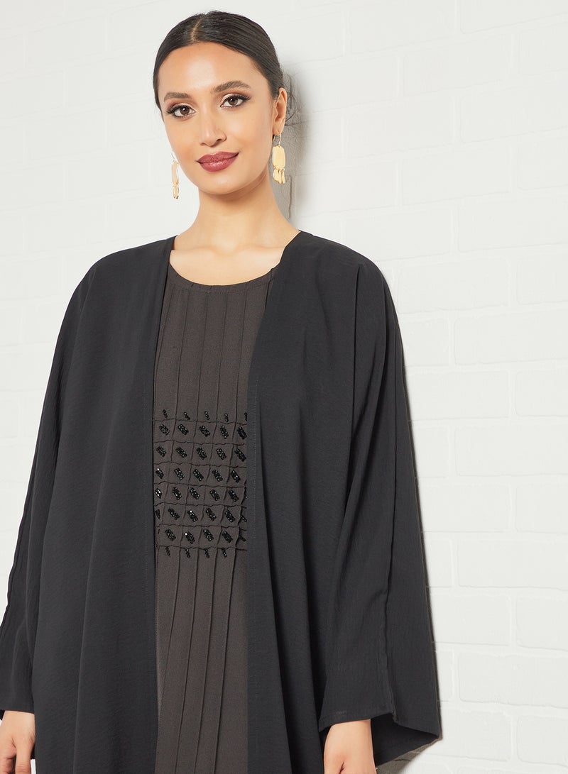 Casual Stylish Abaya Black