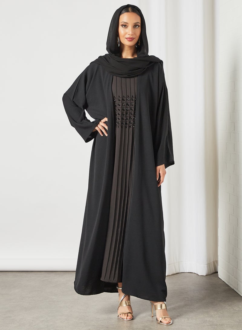 Casual Stylish Abaya Black