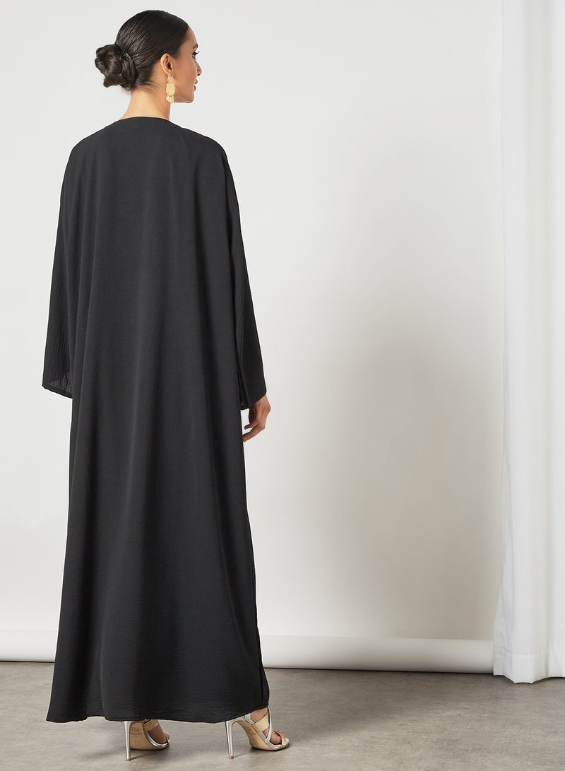 Casual Stylish Abaya Black
