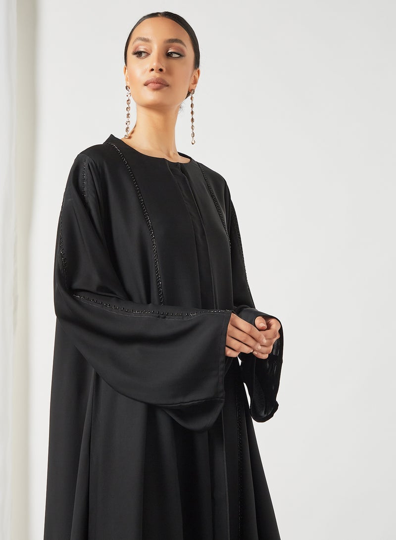 Casual Stylish Abaya Black