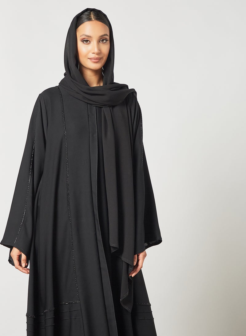 Casual Stylish Abaya Black