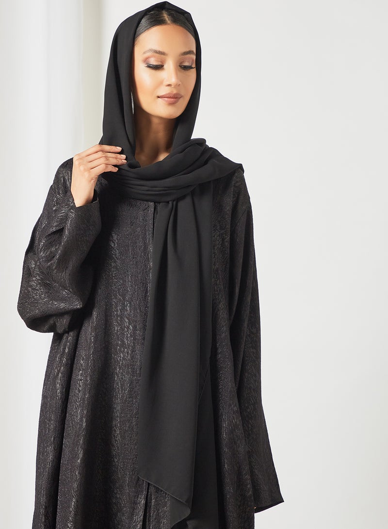 Casual Stylish Abaya Black