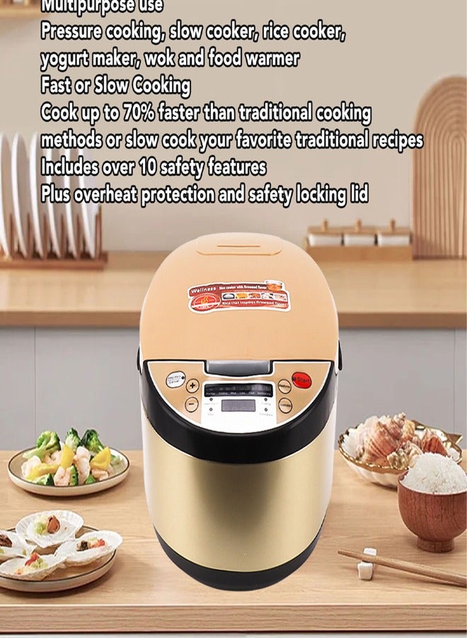 (UK Plug) 5L Electric Rice Cooker: A Multifunctional Culinary Marvel