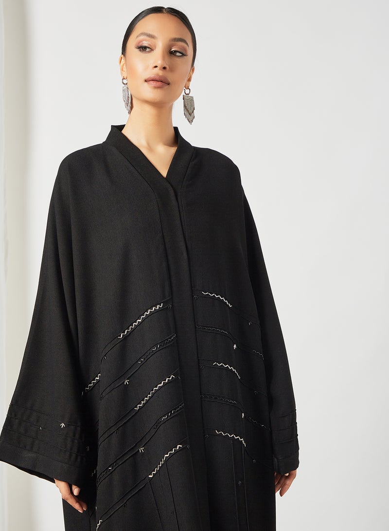 Casual Stylish Abaya Black
