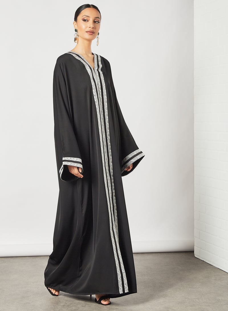 Casual Stylish Abaya Black