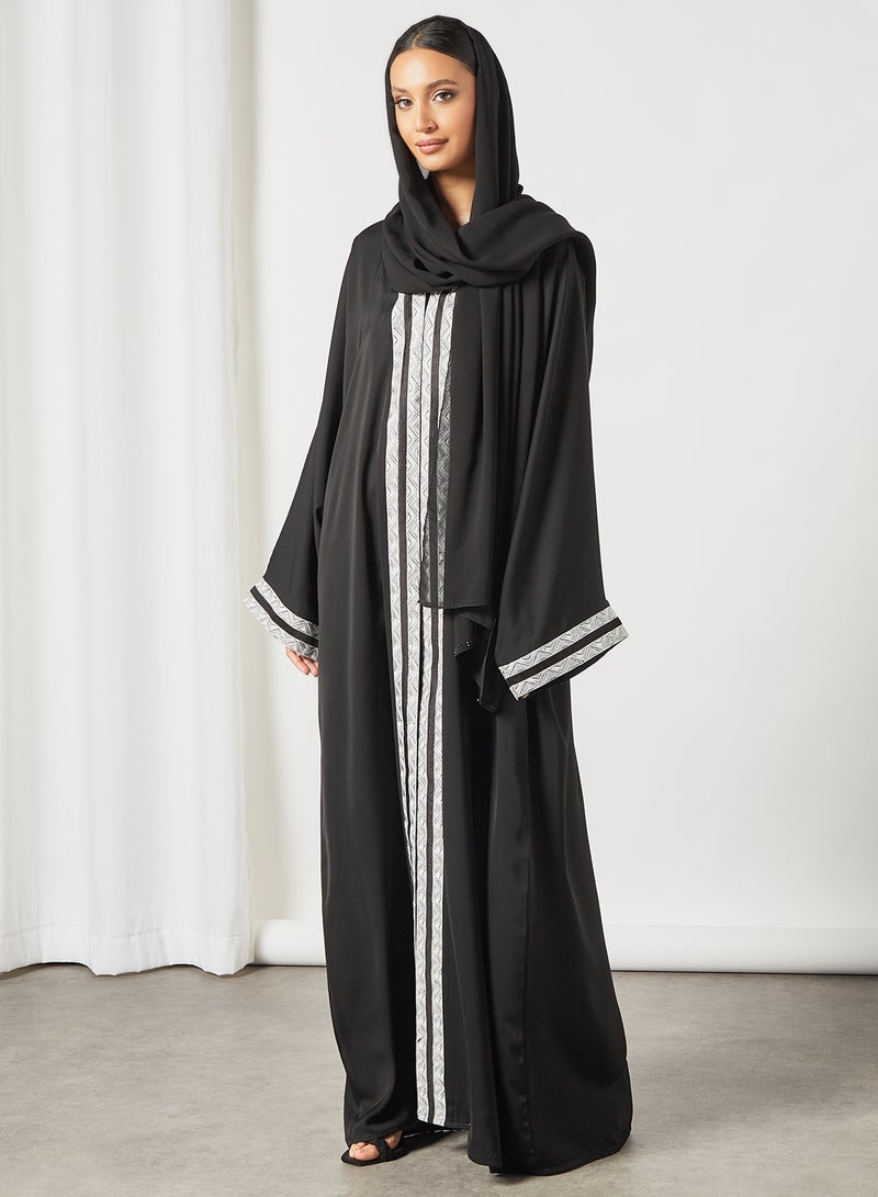 Casual Stylish Abaya Black