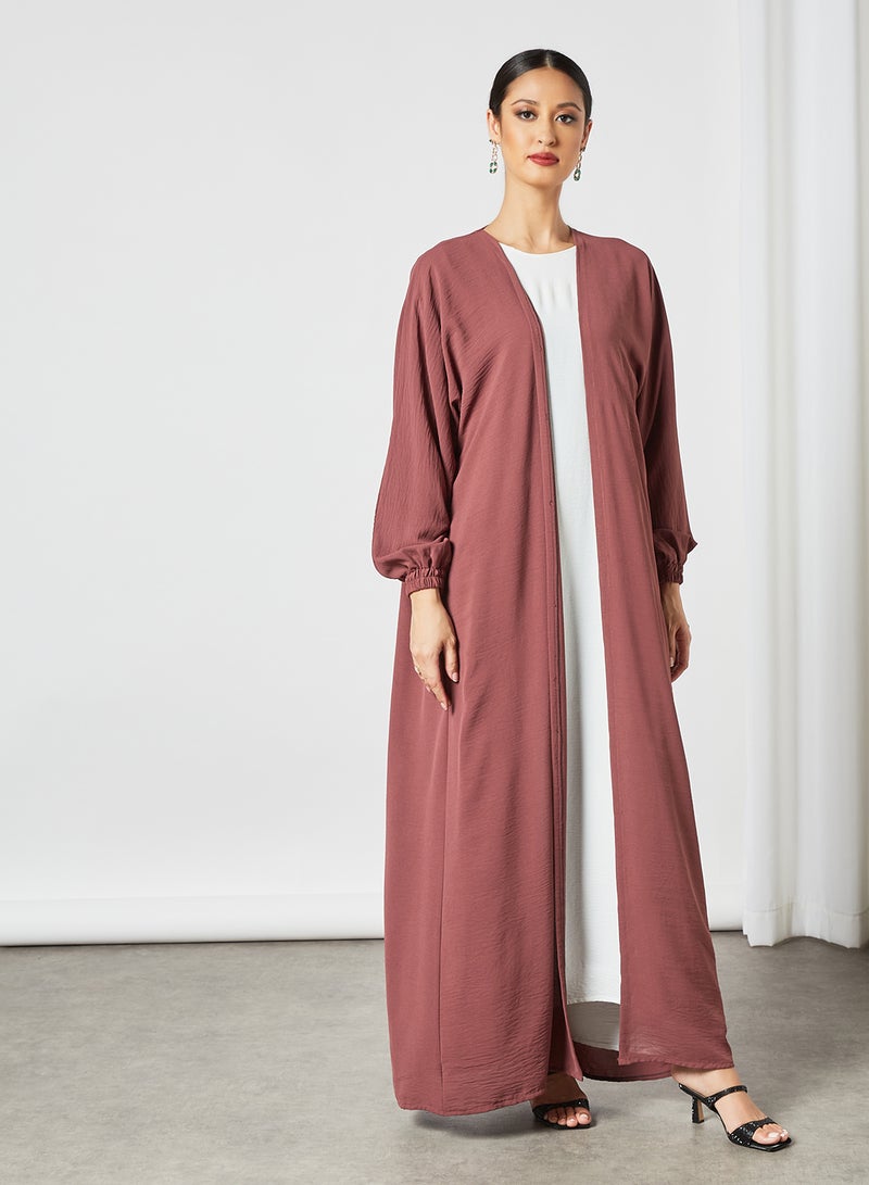 Casual Stylish Abaya Maroon