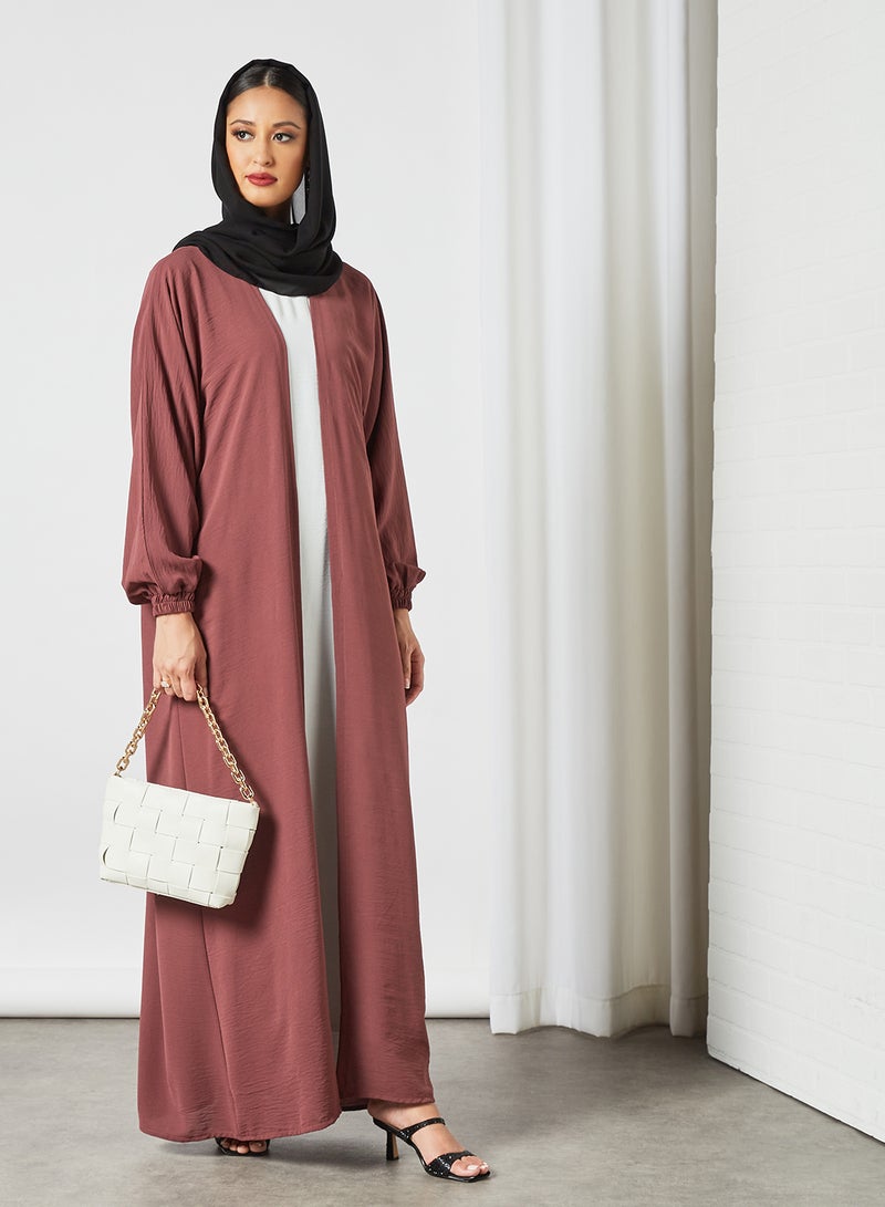 Casual Stylish Abaya Maroon