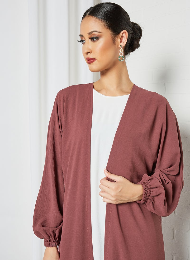 Casual Stylish Abaya Maroon