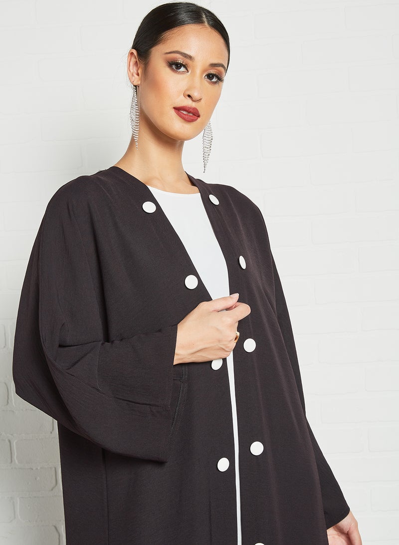Casual Stylish Abaya Black