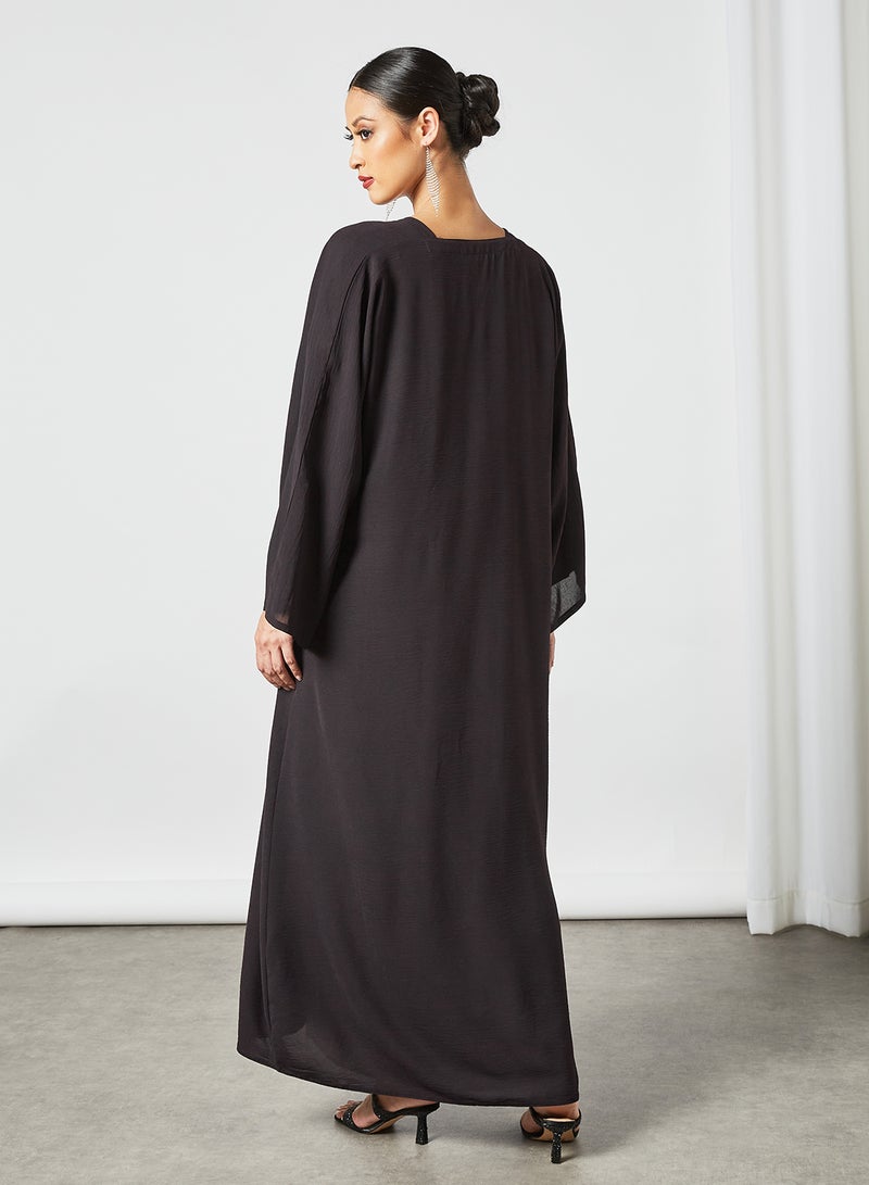 Casual Stylish Abaya Black