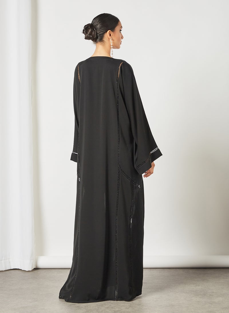 Casual Stylish Abaya Black