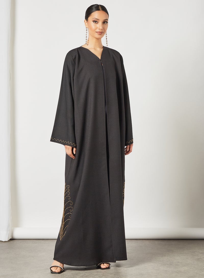 Casual Stylish Abaya Black
