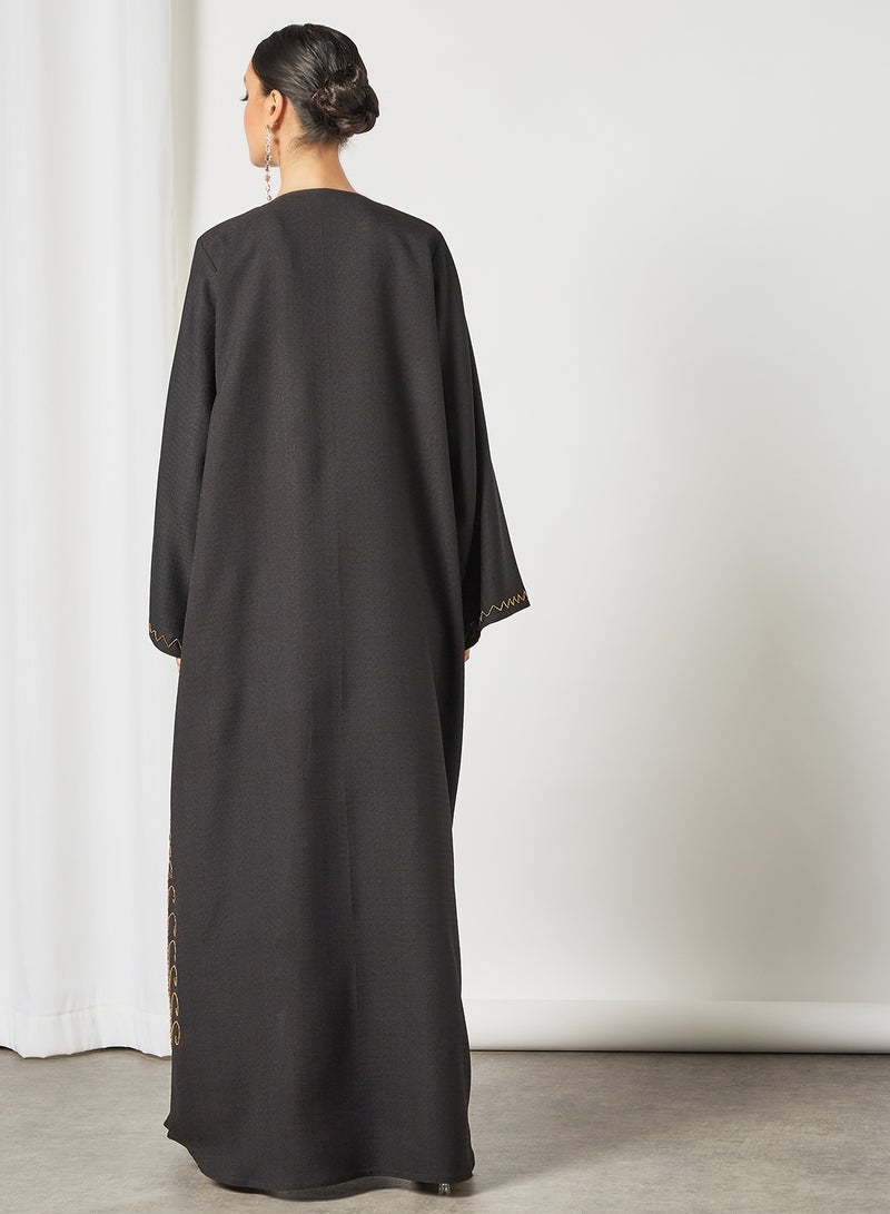Casual Stylish Abaya Black