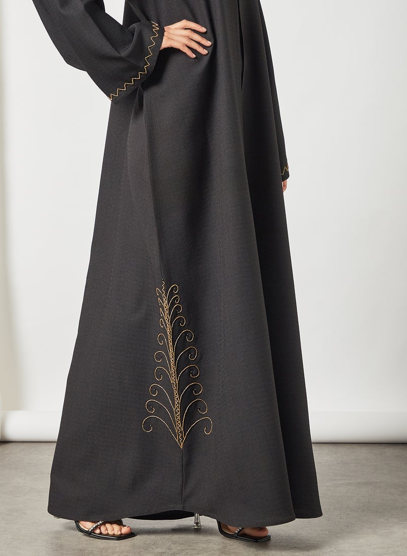 Casual Stylish Abaya Black