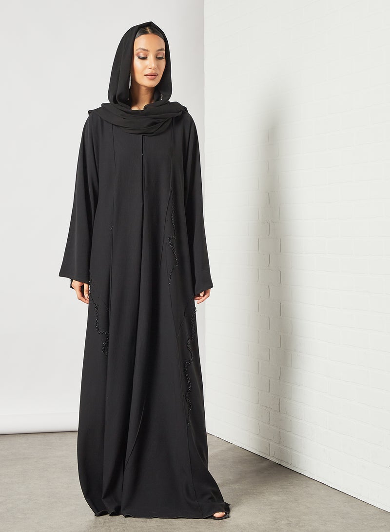 Casual Stylish Abaya Black