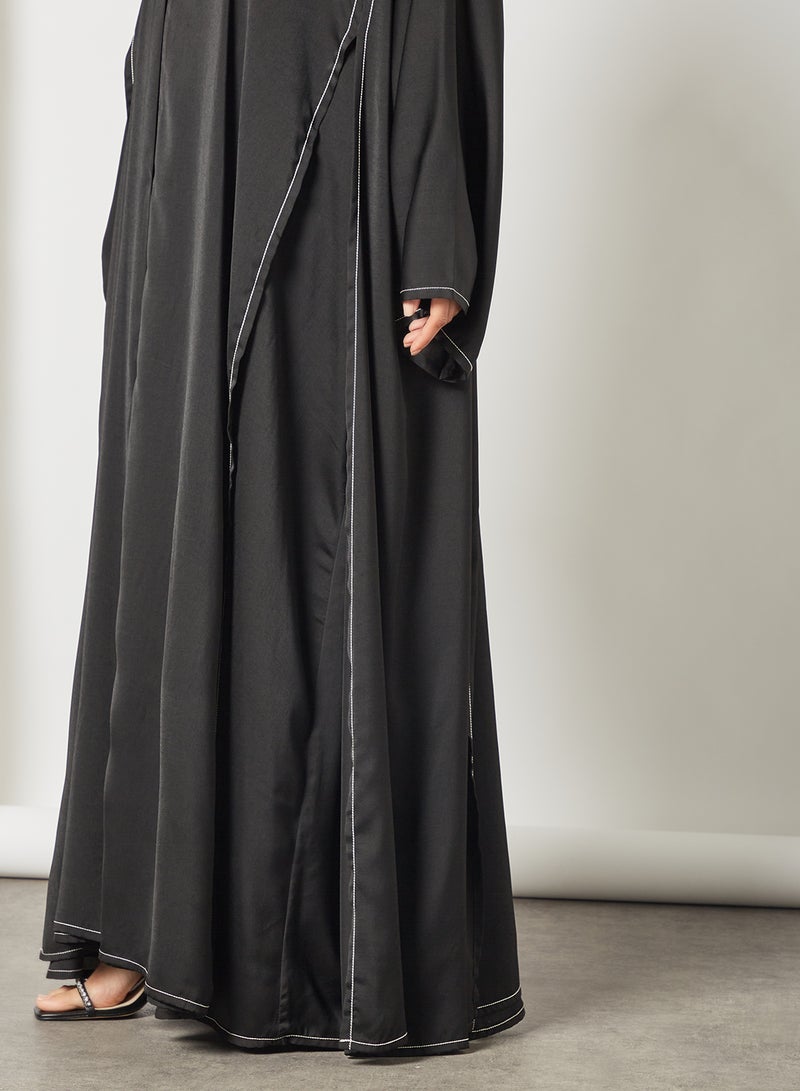 Casual Stylish Abaya Black