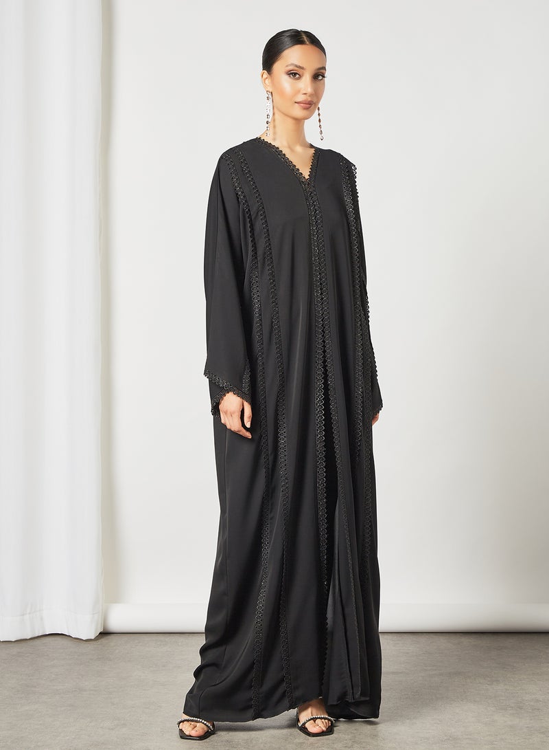 Casual Stylish Abaya Black
