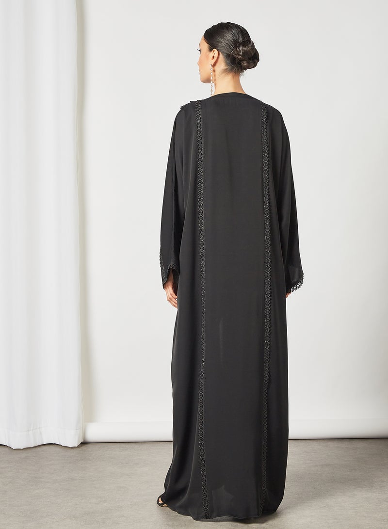 Casual Stylish Abaya Black