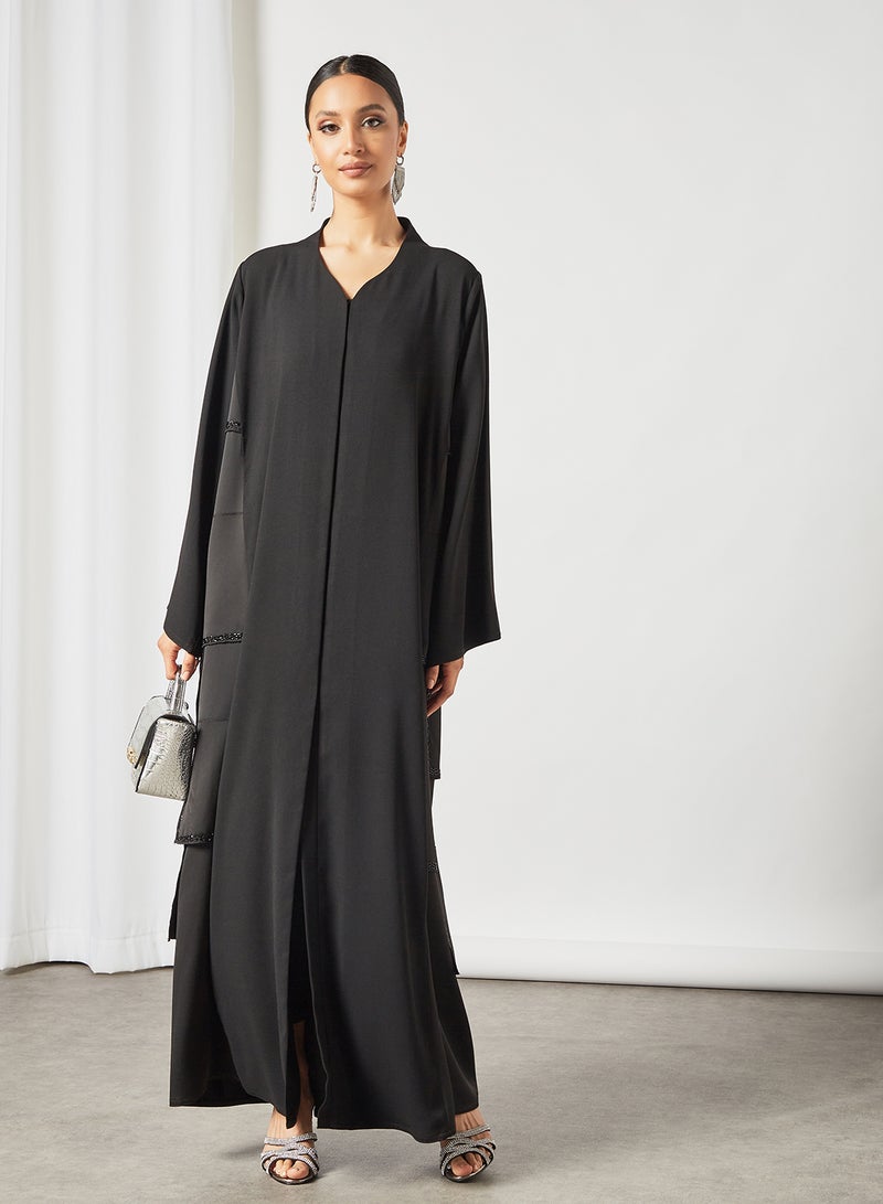 Casual Stylish Abaya Black