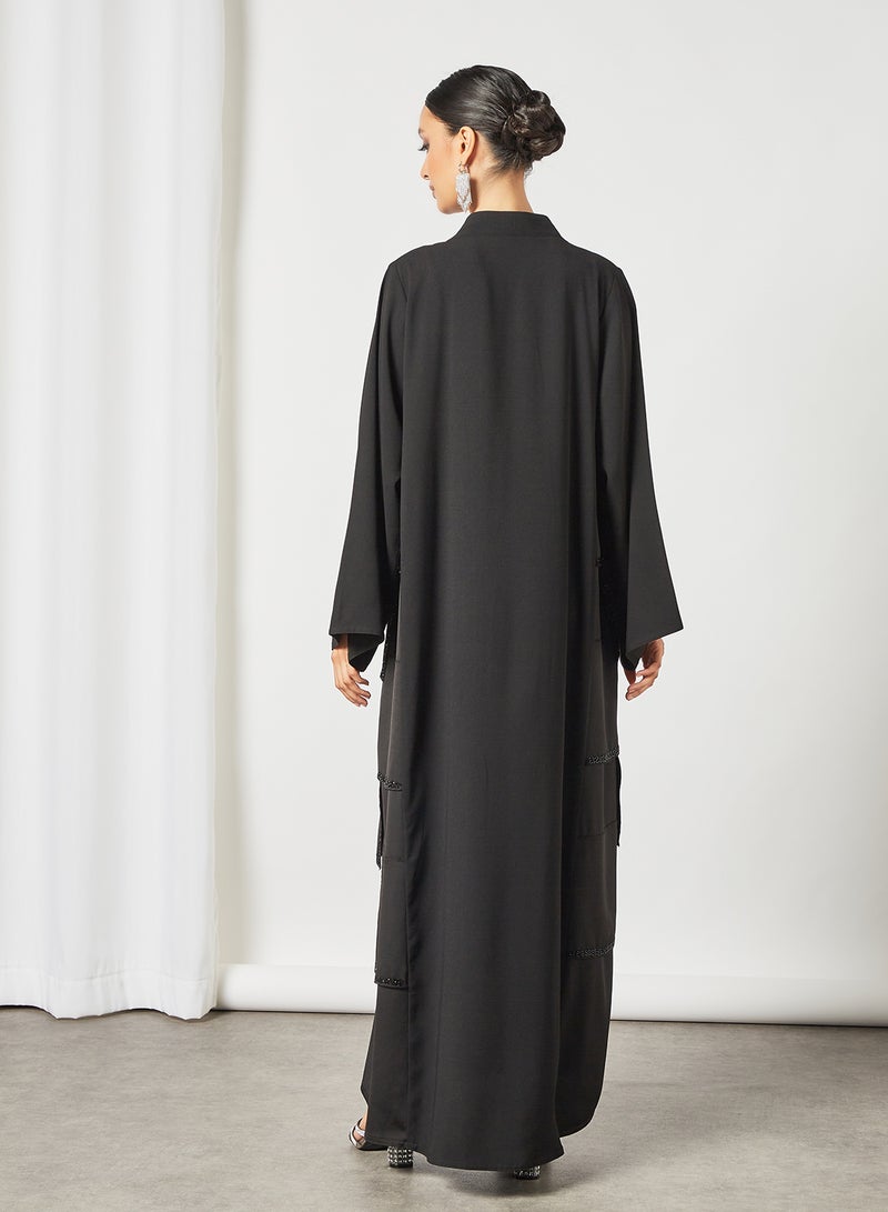 Casual Stylish Abaya Black