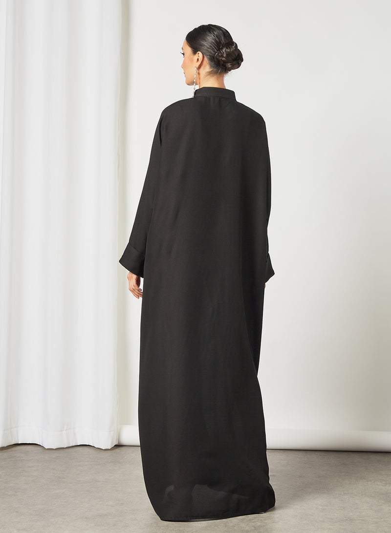 Casual Stylish Abaya Black