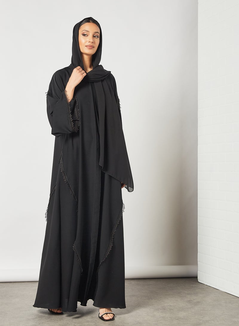 Casual Stylish Abaya Black