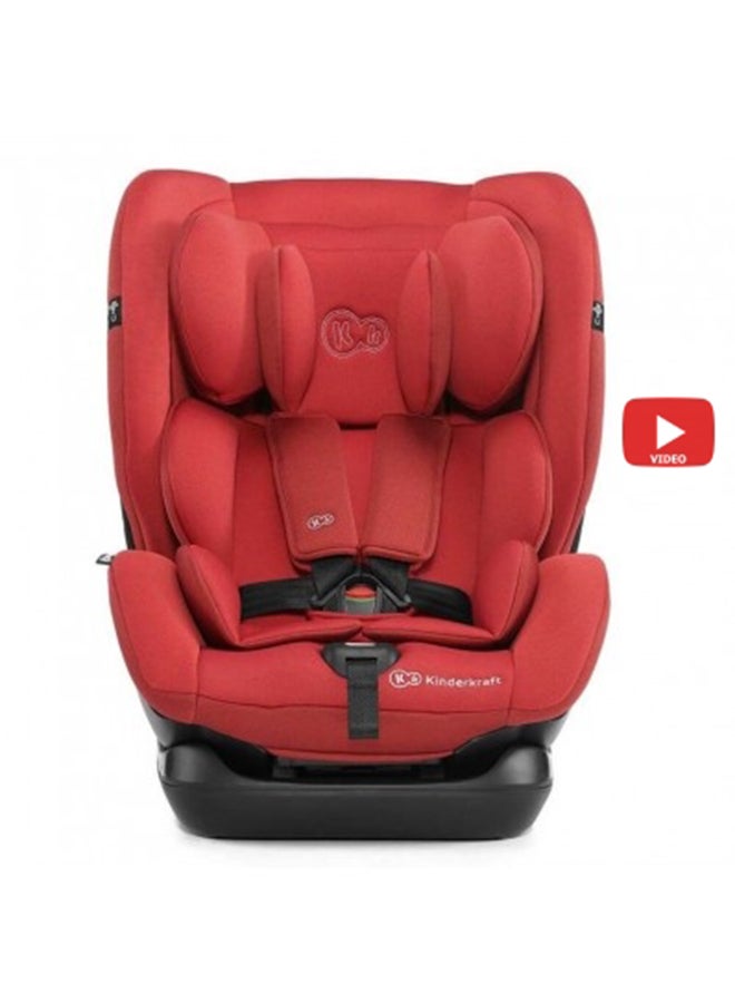 Myway Car Seat With Isofix System - Red