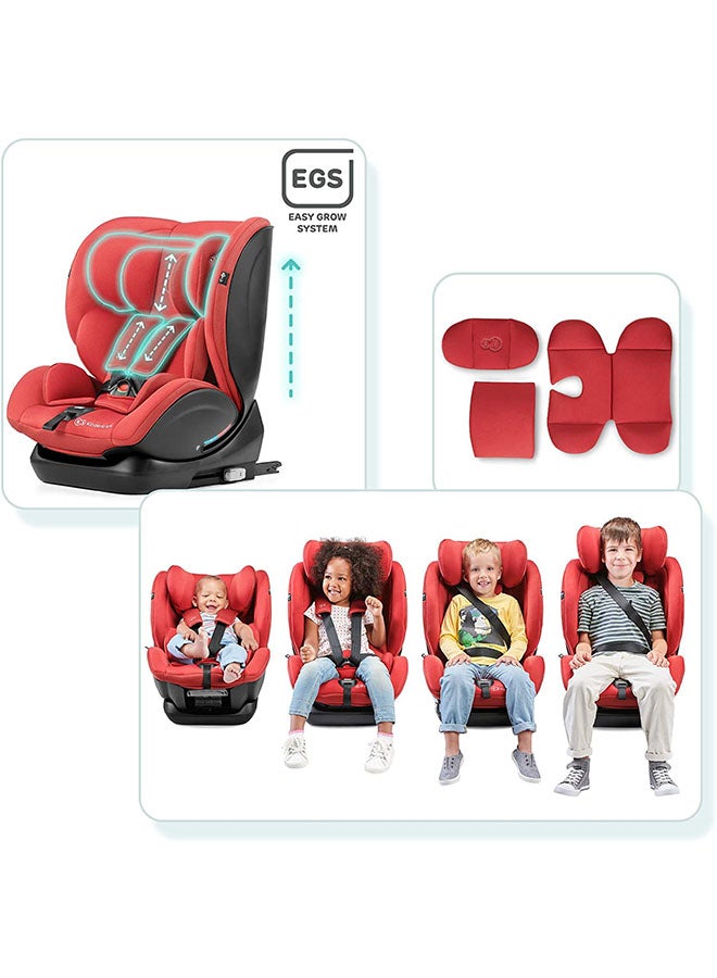 Myway Car Seat With Isofix System - Red