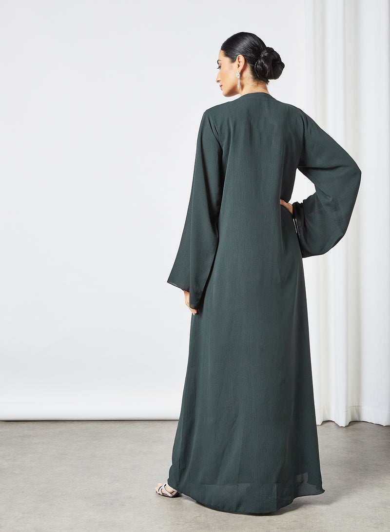 Comfortable Modest Abaya Green