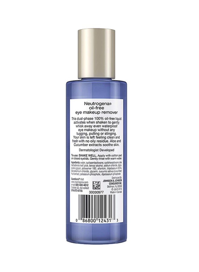 Oil Free Eye Makeup Remover
