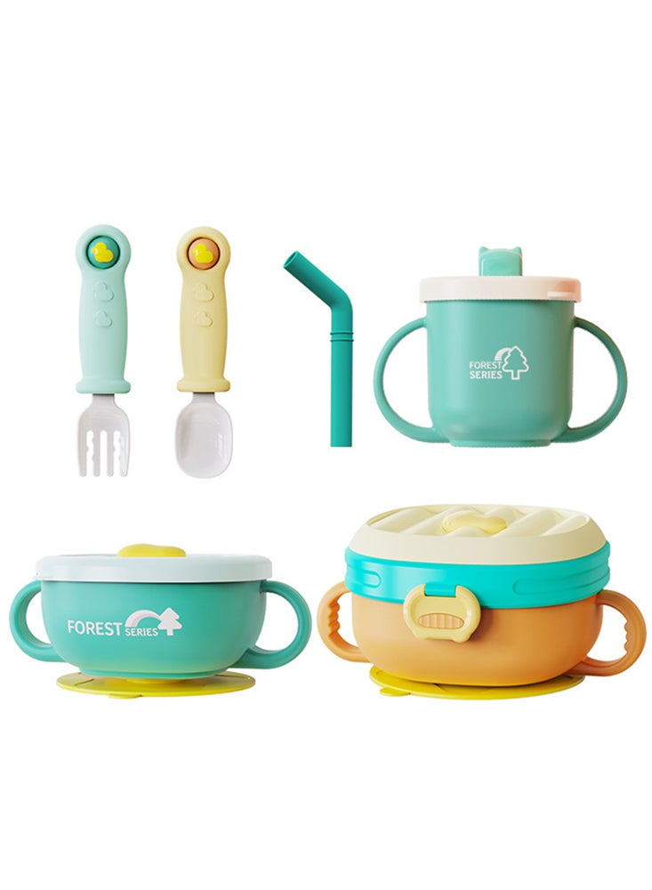 5pcs Baby Feeding Complete Set BPA-Free for Toddlers, Babies, and Kids